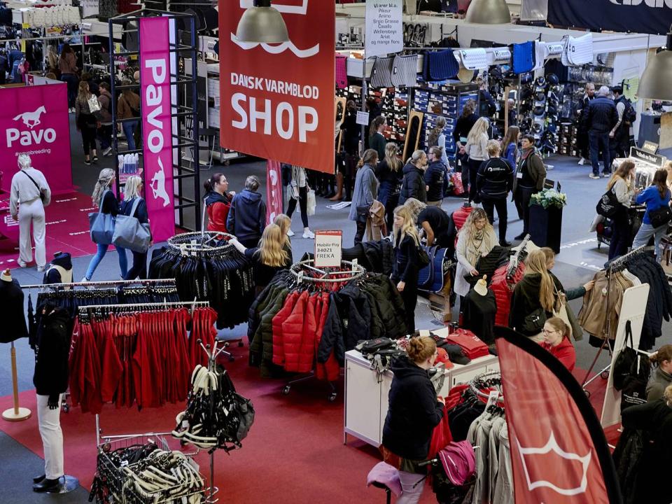 Oversigt over hallerne på Ferie For Alle