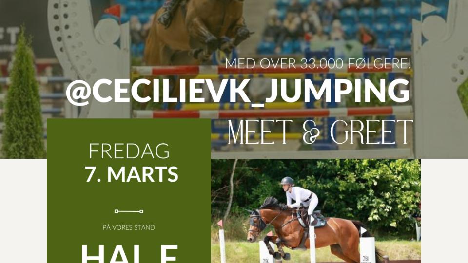 Meet&Greet med @cecilievk_jumping!